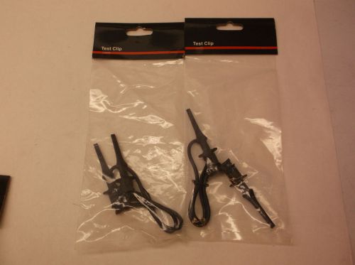 5TXD1 Mini Test Clip, 30VAC/60VDC, Black 2 PK (G9R)