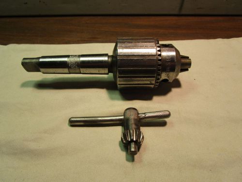 (#5484) Used Jacobs Brand Model 3A with No.3 Morse Taper Shank Drill Chuck