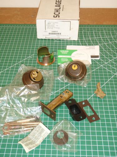 SCHLAGE B662P 613 Deadbolt Less Cylinder !87A!