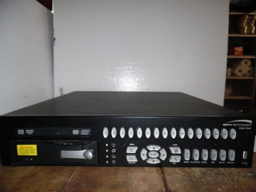 Speco Technologies DVR T-16IP Channel Triplex Digital Video Recorder Uesd