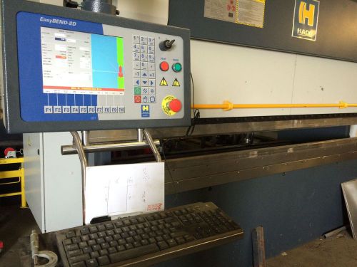 165 ton 144&#034; bed haco srm 165-12-10 new press brake, easybend graphics 2d cnc for sale