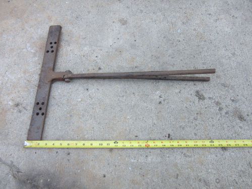 Steel Metal Roofing Standing Seam Tool Antique Hand Edge Fold Barn Roof Pexto #4