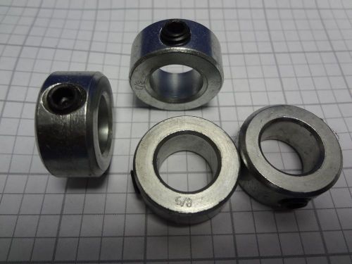 5/8&#034; shaft collars, 4 ea.