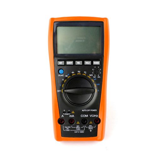 VC97 3999 LCD Digital Multimeter Auto Range&amp;bag R C F V A meter High Quality