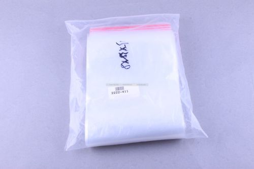 100x 15x38cm Jewelry Ziplock Zip Lock Reclosable Plastic Poly Clear Bags IND