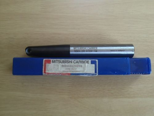 Mitsubishi ball nose end mill mbn080750tb for sale