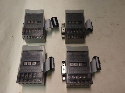 Lot of 4: ckd opp3-1g ver 1.10 dc 24v slave station for manifold solenoid valves for sale