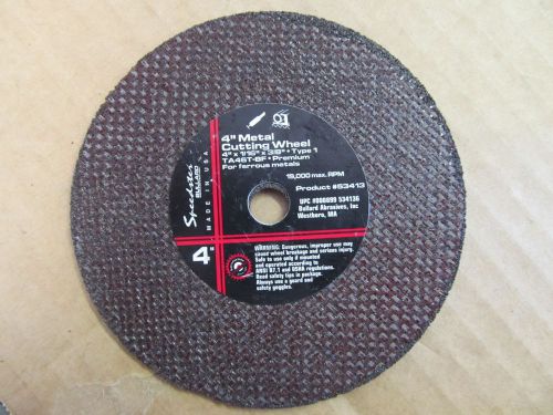 4 x 1/16 x 3/8 TA46T  Bullard Abrasive Cut Off  Wheel ( Price Is For 40 Pcs )