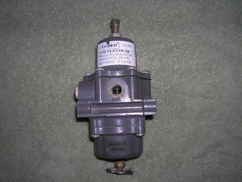 FISHER CONTROLS FS-67CFR-226 PRESSURE REGULATOR PNEUMATIC AIR 0-250 PSI