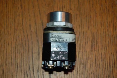 Rockwell Allen-Bradley 800T-PB16  BASE W/ NUT ONLY Push Button Type 4/13