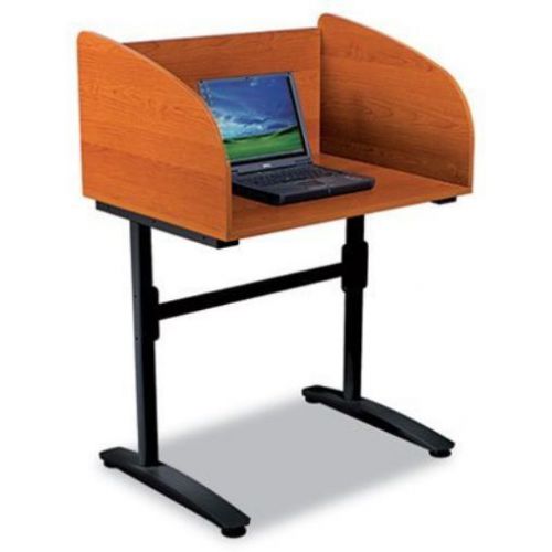 NEW Balt Lumina Privacy Study Carrel  Starter  Black Cherry