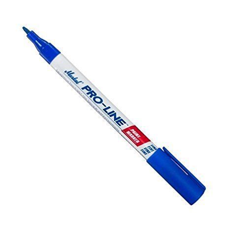 12 new la-co markal 96875 pro-line fine bullet tip liquid paint markers blue for sale