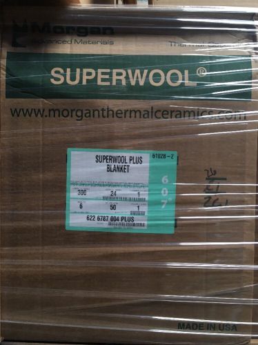 Superwool Plus Biosoluble fiber 1&#034; 6# 50 sf/roll