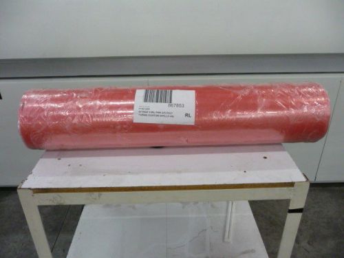42&#034; x 500&#039; Pink Anti-Static Poly Tubing Roll .004 / 4 mil ; 42&#034; x 500 feet 4mil