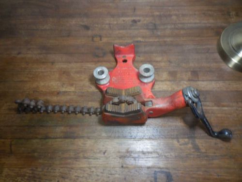 Ridgid Model BC-410 Pipe Vise 1/8&#034; TO 4&#034; Capacity