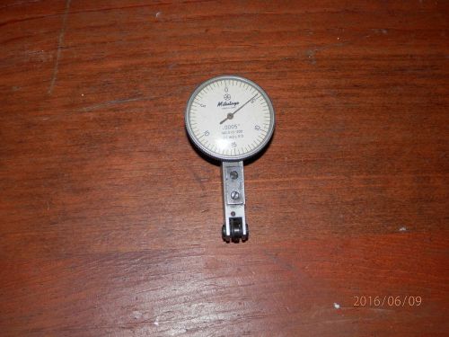 Mitutoyo Dial Indicator Gauge Jeweled Model No. 513-202 0.0005&#034;