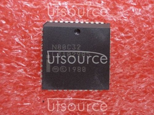 1PCS N80C32  Encapsulation:PLCC-44,CHMOS SINGLE-CHIP 8-BIT MICROCONTROLLER