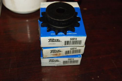 Martin, 50B14, LOT OF 3, Sprocket, New in Box