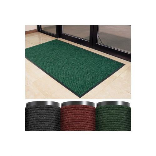 &#034;Deluxe Vinyl Carpet Mat, 3&#039;x10, Red, 1/Each&#034;