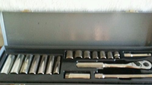 Allen Industrial Tools 18 Piece 3/8&#034; Drive Socket Set - Model #11900 made USA