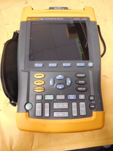 Fluke 199C SCOPEMETER COLOR 200MHz 2.5GS/s