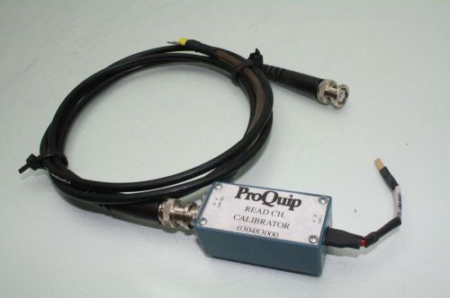 ProQuip Pro Quip Read Channel Calibrator P-P 100:1 Probe Oscilloscope