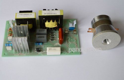 1pc50W 28KHz  Ultrasonic Transducer Cleaner +1PC Power Driver Board220V AC