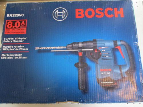 Bosch rh328vc boschhammer 1-1/8&#034; sds-plus corded rotary hammer drill sealed for sale