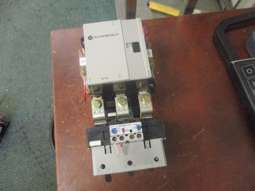 Allen-Bradley Starter 100-B110N*3/193-A5L4 120V Coil Range: 66-110A Used