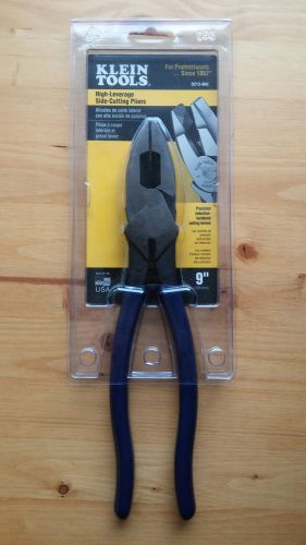 Klein Tools D213-9NE 9-Inch High Leverage Side Cutting Lineman Plier