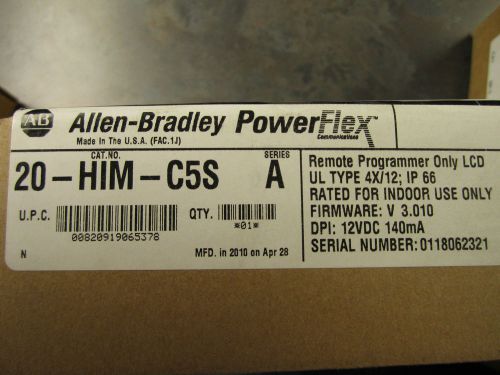 NEW ALLEN BRADLEY 20-HIM-C5S POWERFLEX REMOTE HIM