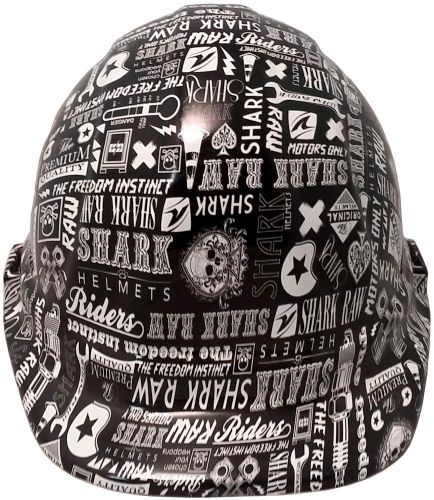 Hydro Dipped Cap Style Hard Hat with Ratchet Suspension - Bits and Bobs