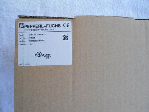 NIB  PEPPERL FUCHS Distance Sensor        VDM100-150-EIP/G2