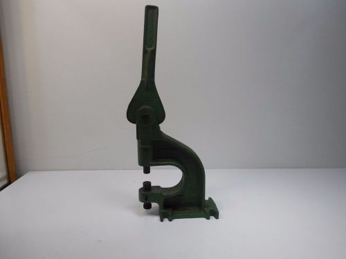 Vintage united carr industrial rivet grommet eyelet press m369 for sale