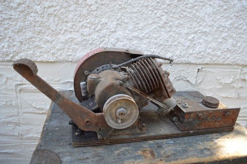 Vintage 4 Cycle Iron Horse Motor Johnson Motors Canada Hit Miss Stationary Brigg