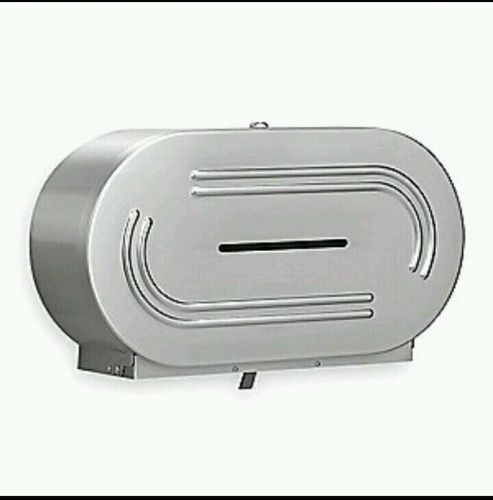 Bradley jumbo tissue dual roll dispenser stainless dual roll - 5425-000000 for sale