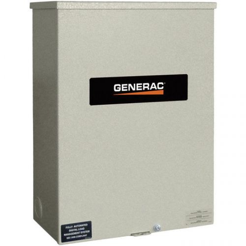 Generac Transfer Switch — 100 Amps, 120/240 Volts, Single Phase, Model#RTSP100A3