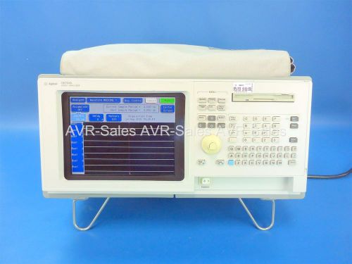 Keysight agilent 1670g 136 channel portable logic analyzer w/pods cables grabber for sale