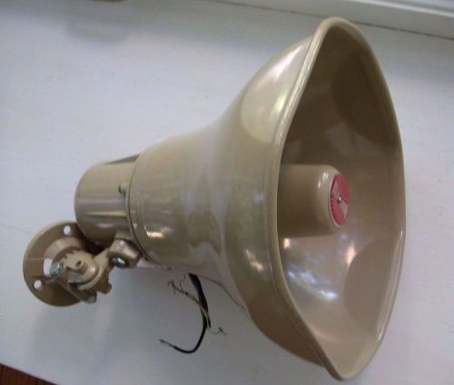 Atlas sound ap-15t vari-tap 15 watt horn speaker usa euc for sale