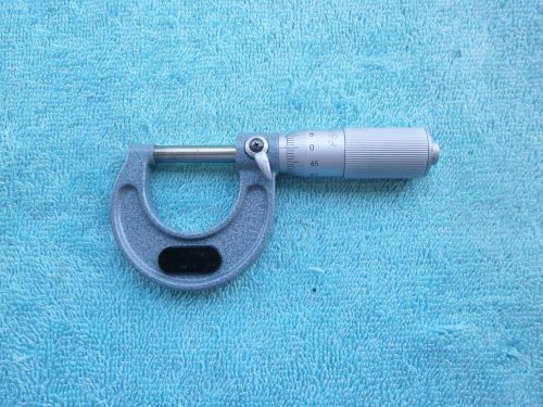 MITUTOYO METRIC OUTSIDE MICROMETER MODEL No.103-137  0-25mm / 0.01mm