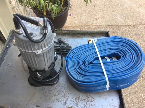 Koshin Ponstar 2&#034; Submersible pump PKS-65011CR with 50&#039; Hose