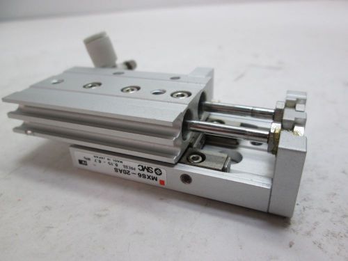SMC MX6S-20AS Linear Actuator, 6mm Bore ,Stroke Adjuster 5mm, 0.875 Stroke