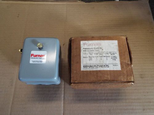 Furnas Pressure Switch w/Unloader Valve NOS 69HAU1Z145175 USA