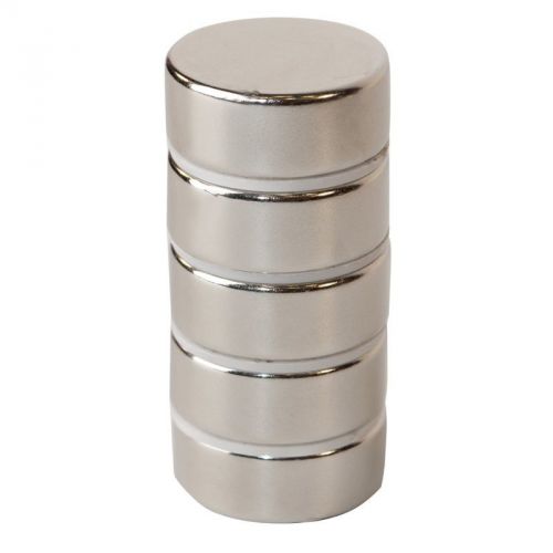 ALEKO Lot of 5 N52 Round Disc Neodymium magnets D25x10mm