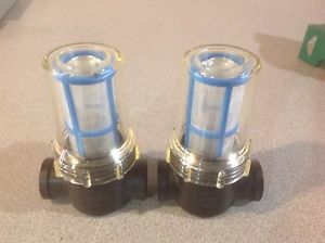 RON-VIK Line strainer filter PART 85300500 ( LOT OF 2  ) 3/4 NPT