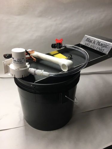 Black Magic Fine Gold Recovery System - Mini Bucket Recirculator Sands- Sluice