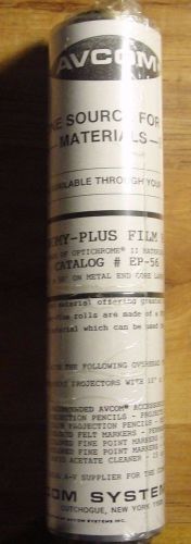 NOS Avcom Transparency Economy-Plus Film Roll # EP-56 9 3/4&#034; X 50&#039; Optichrome II