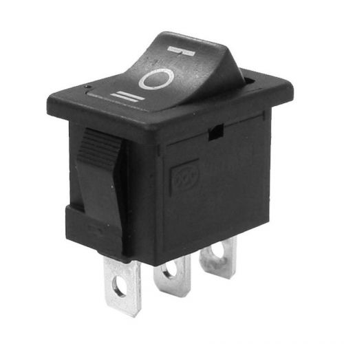 K9 SPDT ON-OFF-ON 3 Position Snap In Boat Rocker Switch AC 250V/6A 125V/10A