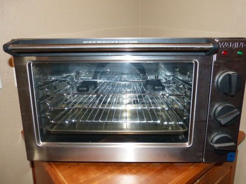 WARING COMMERCIAL HALF SIZE HEAVY-DUTY CONVECTION OVEN