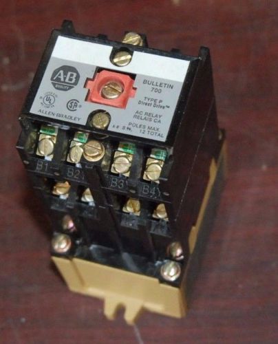 Allen-Bradley 700-P620A1, AC Relay, Ser: B,  New no Box